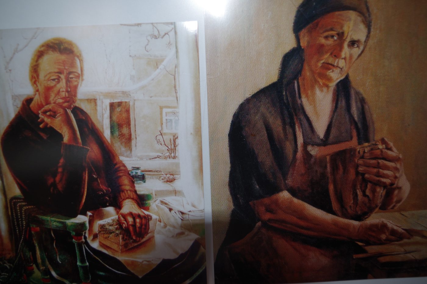 Selbstporträt und Frauenbildnis